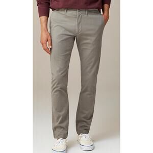 J. Crew 484 Slim Fit Chino Pant 31 x 32 Gray NWT Men Khaki Trouser J.Crew AR885